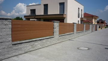 Natur - ukážky použitia materiálu woodlook