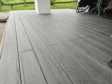 Solid Melange - ukážky použitia materiálu woodlook