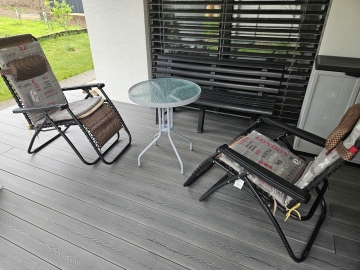Solid Melange - ukážky použitia materiálu woodlook
